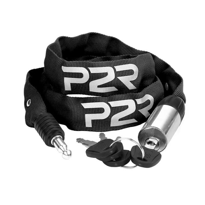 Antifurt Bicicleta P2R AVENIR - 4x650 mm, Negru Ultimate FactoryBikes