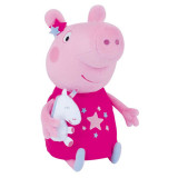 Jucarie Plus Jemini 30cm Peppa Pig Cu Mascota Unicorn