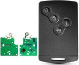 Card Cartela Auto Keyless Go 4 Butoane 433MHz Compatibil Renault Megane 3 Laguna 3 Scenic 3 Transponder PCF7952