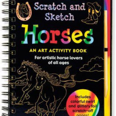 Scratch & Sketch Horses (Trace-Along): An Art Activity Book for Artistic Horse Lovers of All Ages