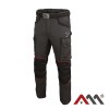 Pantaloni de lucru Dynamic Stretch Slim gri negru
