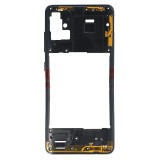 Carcasa Mijloc Samsung Galaxy A51 A515 Negru Originala + Butoane Volum/Power