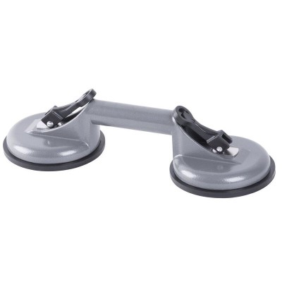Ventuza pentru transport si montat parbrize, geamuri, placi marmura, granit, 2 brate, max 80 kg, Strend Pro foto