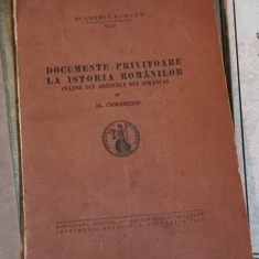 Al. Cioranescu - Documente privitoare la Istoria Romanilor culese din arhivele din Simancas