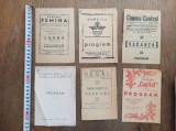 Cumpara ieftin LOT 6 PROGRAME CINEMA, PERIOADA ANILOR 1940-1945 * CINEMA REGAL, FEMINA, ARPA, CENTARL, CAPITOL, SELECT.