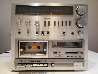 Stereo Radio/Cassette TOSHIBA model SK-02 - Stare Perfecta/JAPAN foto