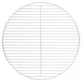 VidaXL Grill pentru grătar rotund, &Oslash;50 cm, oțel inoxidabil 304
