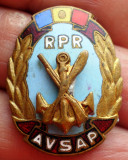 I.417 INSIGNA RPR AVSAP Asociatia Voluntarilor in Sprijinul Apararii Patriei