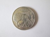 Noua Zeelandă 20 Cents 1978, Australia si Oceania, Nichel