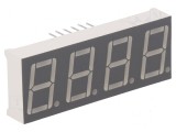 Afișaj LED 7 segmente 14,2mm 0,56 roșie anodizată