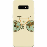 Husa silicon pentru Samsung Galaxy S10 Lite, Retro Bicycle Illustration