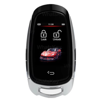 Cheie smart universala touch screen si display color keyless entry negru SK05 CarStore Technology