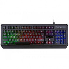 Tastatura Tracer TRAKLA45969 BATTLE HEROES Lightray RGB LED USB Negru foto