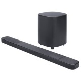 Soundbar JBL BAR 1000 (MK2), 7.1.4, 960W, Bluetooth, Dolby Atmos, DTS:X, Sateliti detasabili, Negru