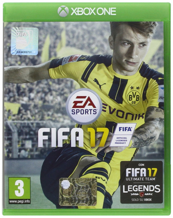 Joc XBOX ONE FIFA 17 ultimate Team LEGENDS ca nou