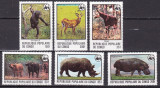 Congo 1978 fauna WWF MI 630-635 MNH ww80, Nestampilat