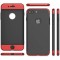 Husa pentru Apple iPhone 8 Plus, GloMax 360 Negru-Rosu