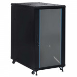 VidaXL Dulap server, picioare pivotante, 22U 19&quot; IP20 1050x600x1170 mm