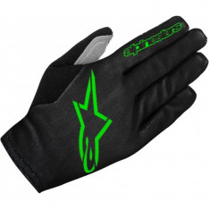 Manusi Alpinestars Aero 2 black bright green XL foto