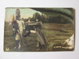 Rară! Carte poștala fantazie satirică Napoleon Bonaparte,necirculată aprox.1900, Franta, Necirculata, Printata