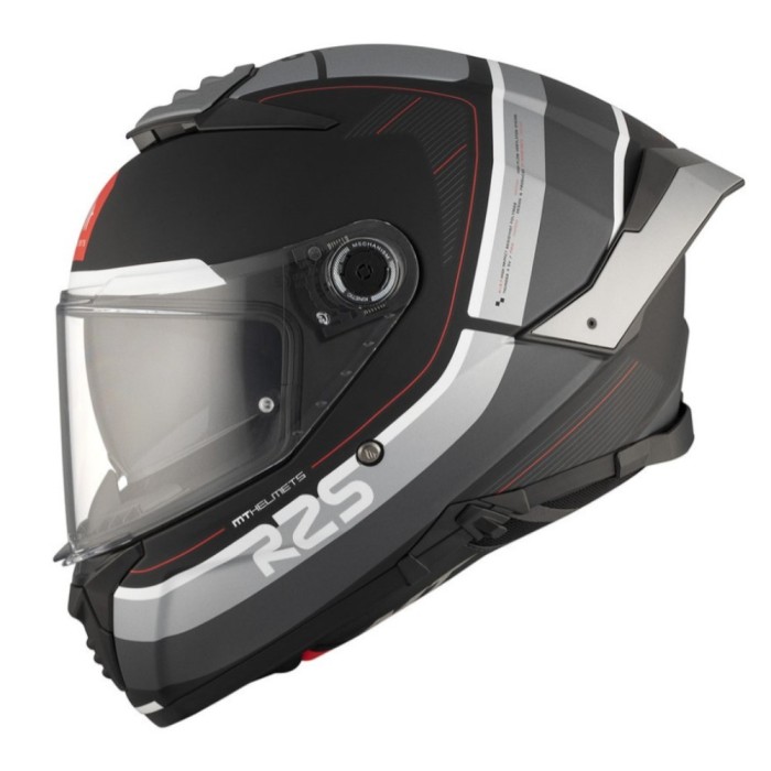 Casca integrala MT Thunder 4 SV R25 B2 negru/gri mat (ochelari soare integrati)