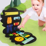 Carte Activități Educative, Model Dinozaur, M&acirc;nere, Culoare Verde, Material P&acirc;slă, Dimensiuni Ambalaj 29x30cm, V&acirc;rstă Recomandată 12+ Luni, Oem