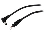 Cablu Alimentare 5,5/2,1mm Negru 1,5m