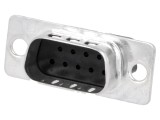 Conector D-Sub 9 pini tată pe cablu