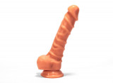 Penisul lui Grigore - Dildo Realistic cu Testicule, 21 cm, Orion