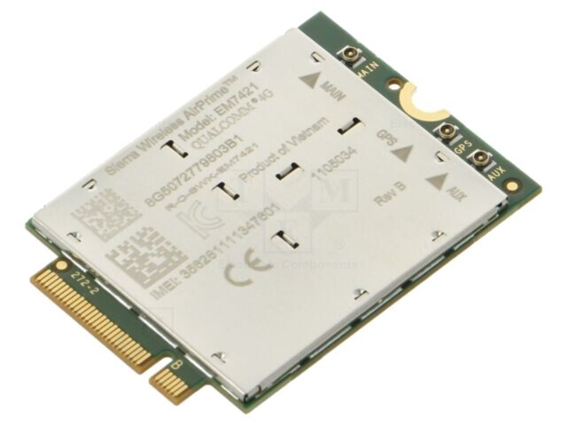 Modul LTE 4G M.2 Sierra Wireless 300Mbps Down 150Mbps Up CAT7