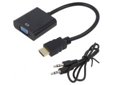 Adaptor HDMI la VGA 15pin 0,15m