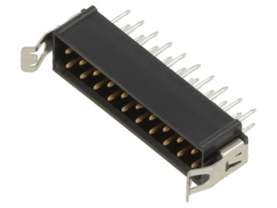 Conector soclu 2mm 20 pini, THT foto