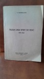 Truda unui sfert de veac 1919-1944 - N. Georgescu Tistu cu dedicatia autorului