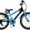 Bicicleta pentru baieti Volare Sportivo, 20 inch, culoare albastru/negru, frana PB Cod:22112
