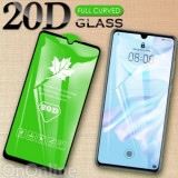 Folie Protectie ecran antisoc , Full Glue , Huawei Y5 2018 / Y5P, Tempered Glass 20D , Full Face , Negru