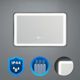 Vio 100 oglindă cu iluminare led 100x60 cm
