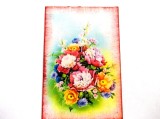 Magnet frigider cu buchet de flori 41256
