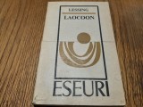 LAOCOON Despre Limitele Picturii si ale Poeziei - Lessing - 1971, 320 p., Alta editura