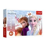 Cumpara ieftin Puzzle Trefl Frozen 2 - Ana si Elsa, 60 piese