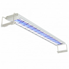 vidaXL Lampa acvariu cu LED, 80-90 cm, aluminiu, IP67 foto