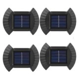 Cumpara ieftin Set 4 Lampi Solare LED Bidirectionale Gard si Scari - 200mAh, IP65, Alb Cald, Senzor Automat