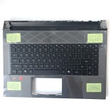 Carcasa superioara cu tastatura palmrest Laptop Gaming, Dell, G16 7635, P122F, P122F003, 3RTH4, 03RTH4, AP3UV000201, iluminata, neagra, layout US