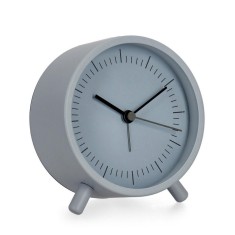 Ceas masa metal albastru negru Kaled &Oslash;10,8x5,5x12h