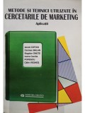 Iacob Catoiu - Metode si tehnici utilizate in cercetarile de marketing (Editia: 1999)