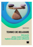 Carti Tehnici de relaxare Davidji - Dezvoltare personala, Non-fictiune, Paperback