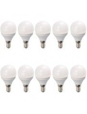Set 10 Becuri LED Drimus 6W E14 Lumina Rece DL 6064