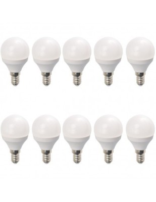 Set 10 Becuri LED Drimus 6W E14 Lumina Calda DL 3064 foto