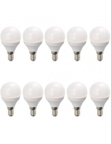 Set 10 Becuri LED Drimus 6W E14 Lumina Calda DL 3064