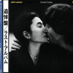 Vinil "Japan Press" John Lennon & Yoko Ono ‎– Double Fantasy (VG+)