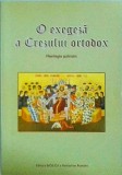 O exegeza a Crezului ortodox. Florilegiu patristic - Basilica, 344 pagini, 2010, carte religioasa